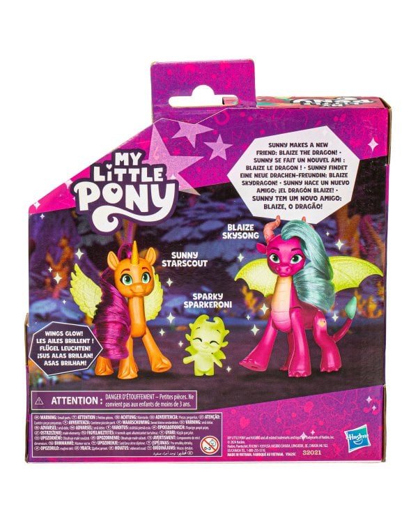 MY LITTLE PONY Фигурка Dragon Light reveal