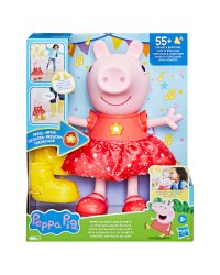 PEPPA PIG интерактивная игрушка Пеппа со звуковыми эффектами 30 см