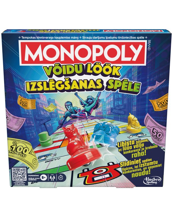 MONOPOLY настольная игра Knockout (на эстонском и латышском яз.)