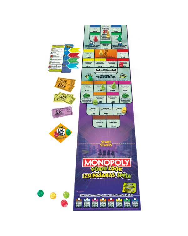 MONOPOLY настольная игра Knockout (на эстонском и латышском яз.)