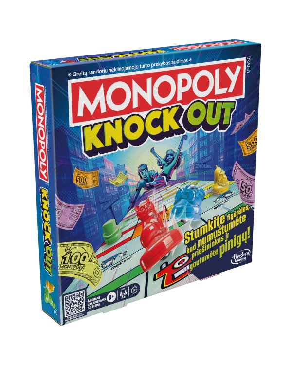 MONOPOLY настольная игра настольная игра Knockout (на литовском яз.)