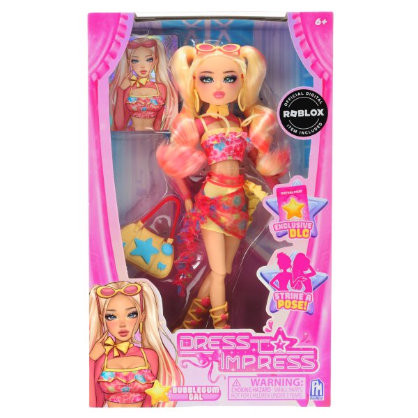 DRESS TO IMPRESS Кукла - Bubble Gum Gal, 29 см