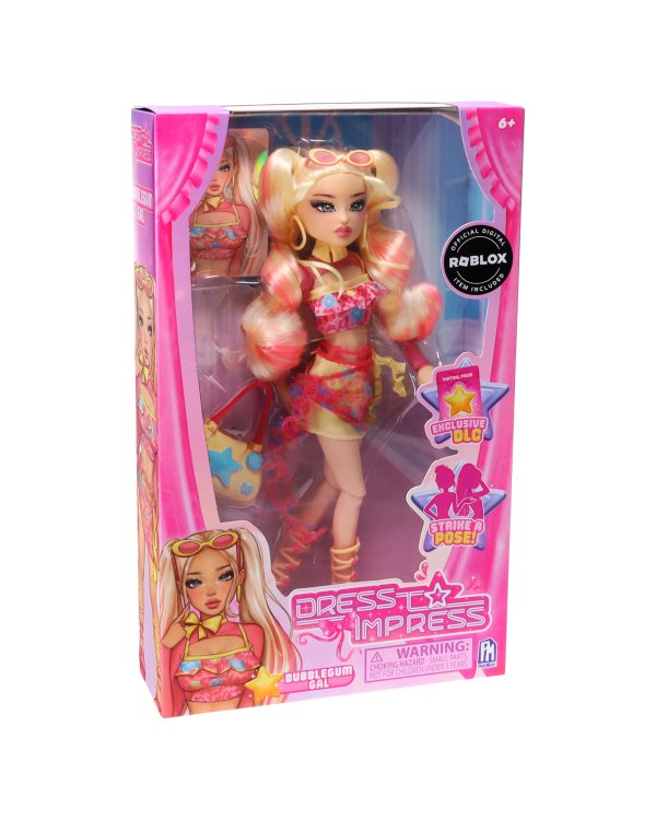 DRESS TO IMPRESS Кукла - Bubble Gum Gal, 29 см