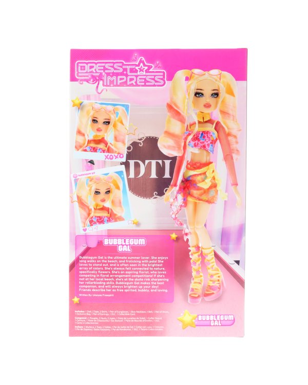DRESS TO IMPRESS Кукла - Bubble Gum Gal, 29 см