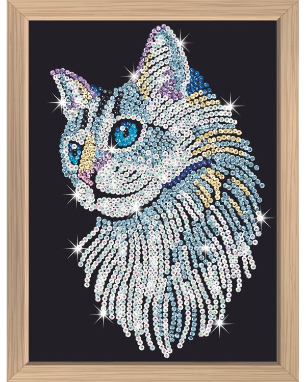 KITFIX Набор для рукоделия Белая кошка