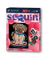 KITFIX Набор для рукоделия Мопс Лили