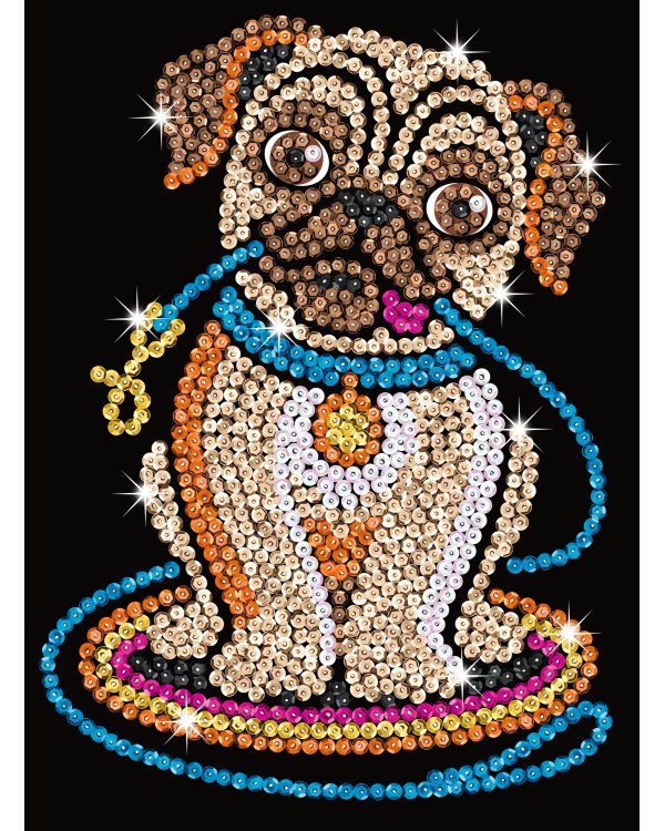 KITFIX Набор для рукоделия Мопс Лили