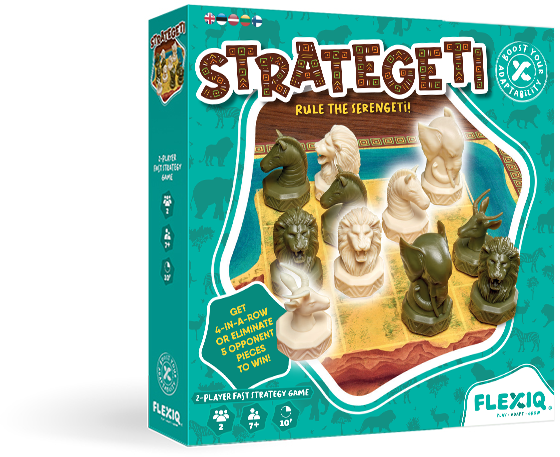 Обложка книги «FLEXIQ Strategeti настольная игра»