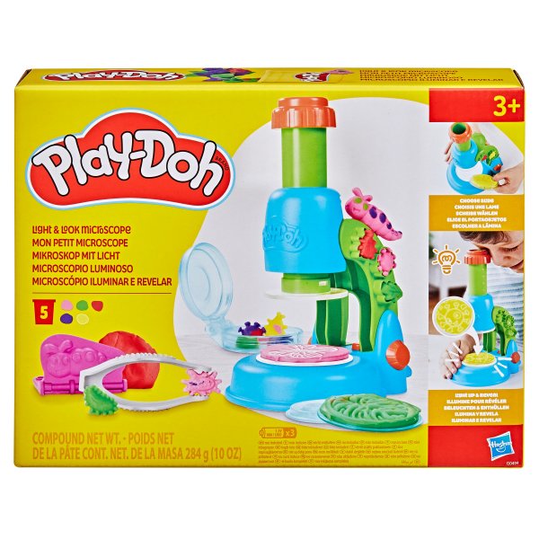 PLAY-DOH Игровой набор Светящийся микроскоп