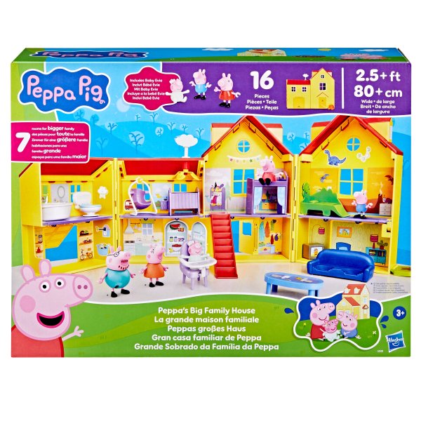 PEPPA PIG игровой набор Большой семейный дом Пеппы