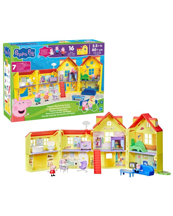 PEPPA PIG игровой набор Большой семейный дом Пеппы