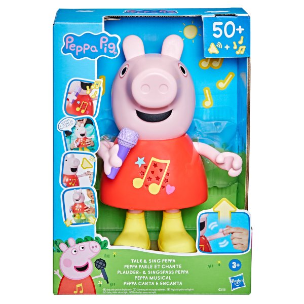 PEPPA PIG интерактивная игрушка Говорящая и Поющая Пеппа (на английском языке) PEPPA PIG интерактивная игрушка Говорящая и Поющая Пеппа (на английском языке)