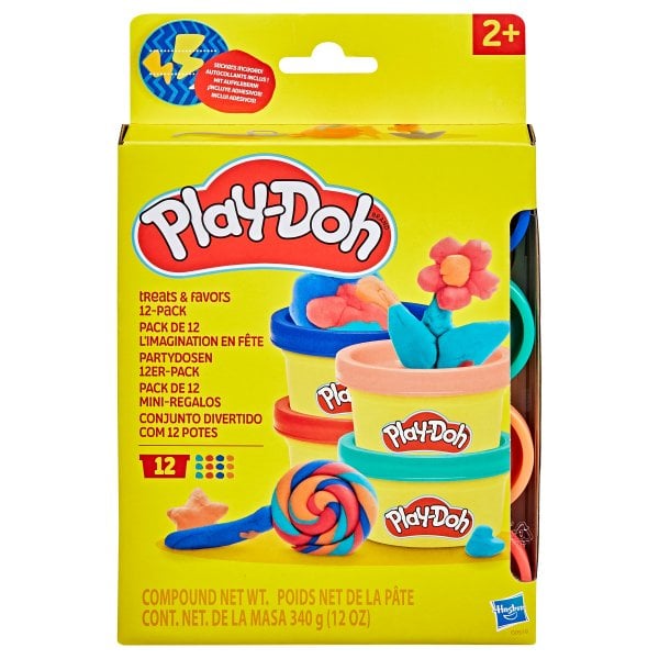 PLAY-DOH масса для лепки Подари другу, 12 шт PLAY-DOH масса для лепки Подари другу, 12 шт