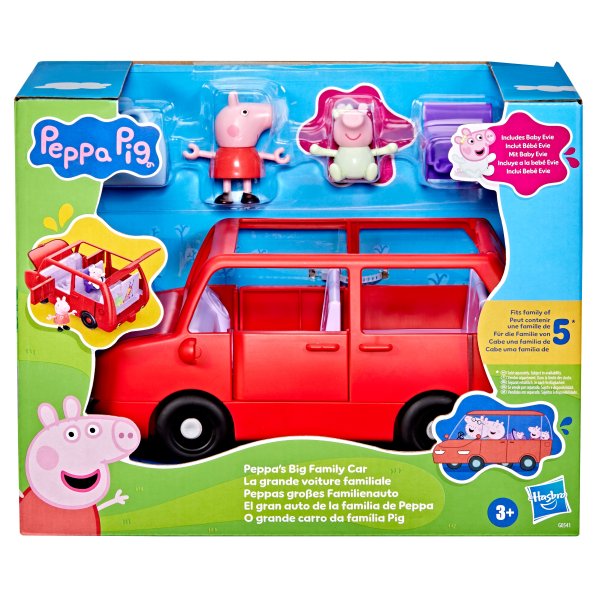 PEPPA PIG игровой набор Большая семейная машина Пеппы