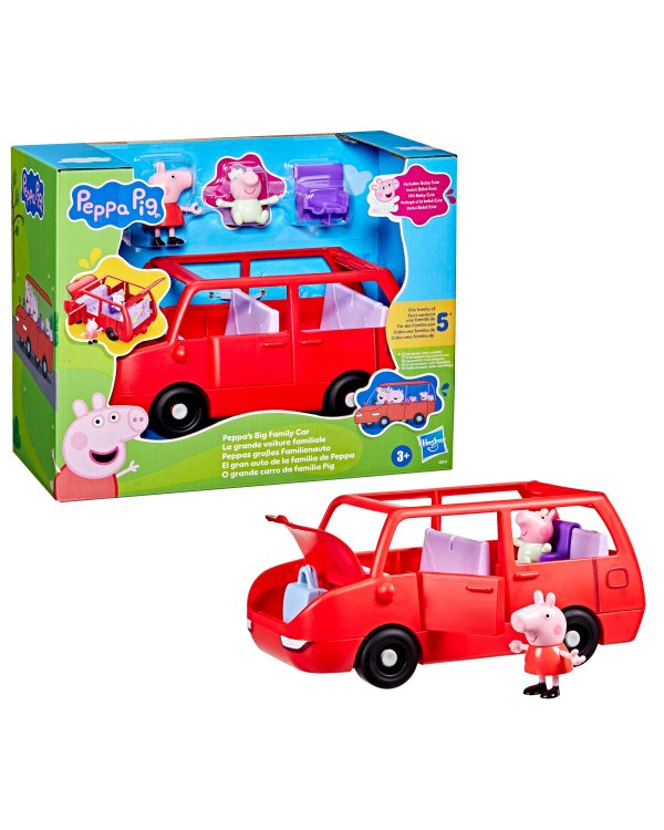 PEPPA PIG игровой набор Большая семейная машина Пеппы