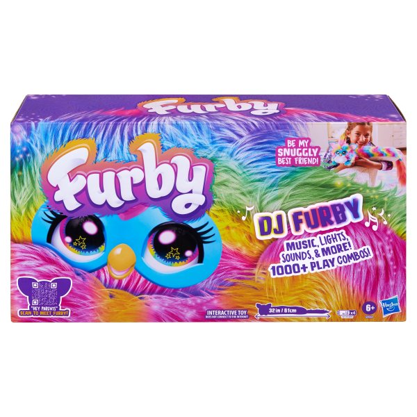FURBY Интерактивная игрушка DJ Furby Радуга