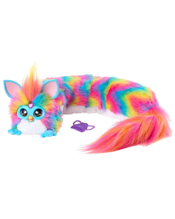 Дополнительное изображение книги «FURBY Интерактивная игрушка DJ Furby Радуга»