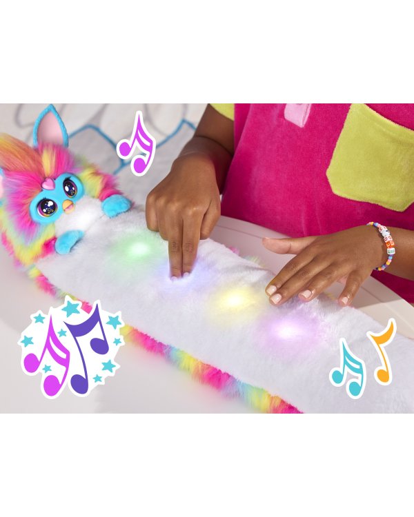 Дополнительное изображение книги «FURBY Интерактивная игрушка DJ Furby Радуга»