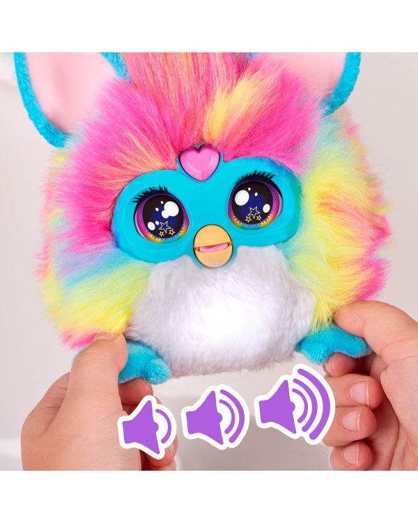 Дополнительное изображение книги «FURBY Интерактивная игрушка DJ Furby Радуга»
