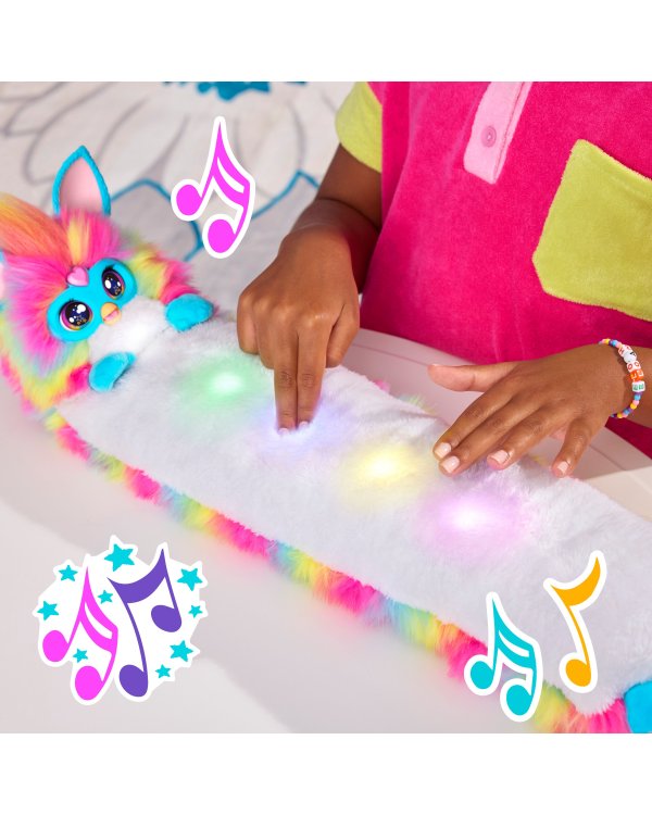 Дополнительное изображение книги «FURBY Интерактивная игрушка DJ Furby Радуга»