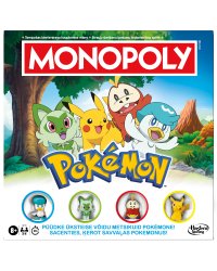 MONOPOLY Настольная игра Pokemon (на эстонском и латышском яз.)