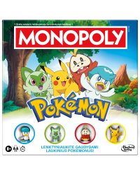 MONOPOLY Настольная игра Pokemon (на литовском языке.)