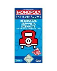 MONOPOLY Настольная Игра Bezmaksas stāvvieta Džekpots (на латышском яз.)