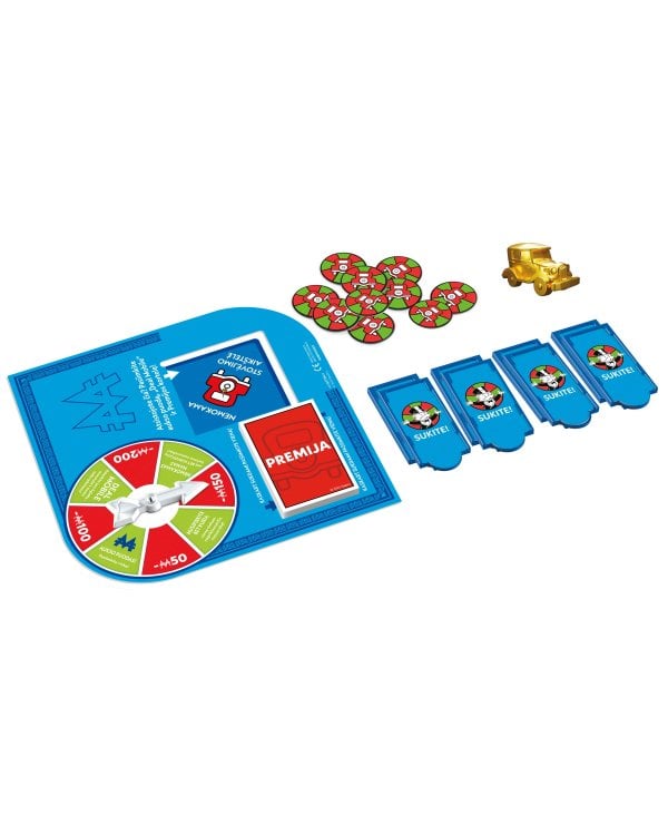MONOPOLY Настольная Игра Nemokama stovėjimo aikštelė: aukso puodas (на литовском языке.)