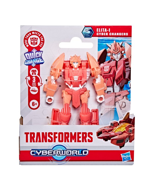 TRANSFORMERS Cyberworld Фигурка Кибер-чейнджеры, 10 см