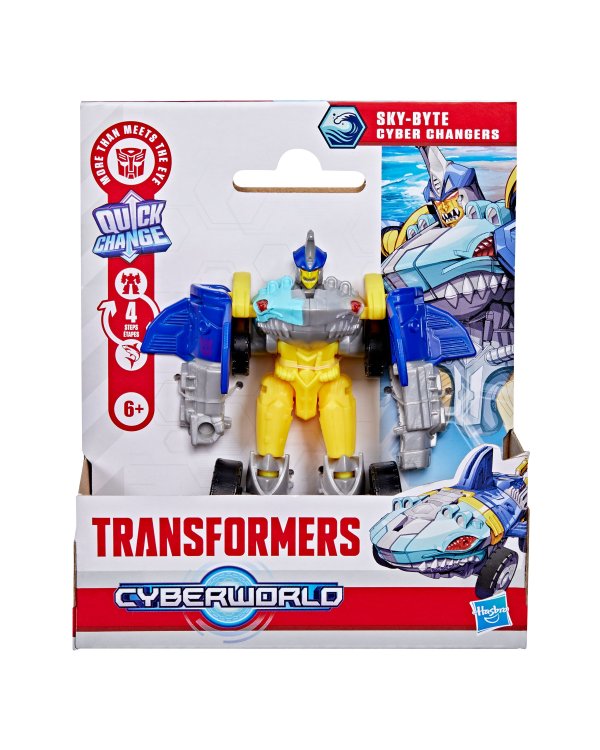 TRANSFORMERS Cyberworld Фигурка Кибер-чейнджеры, 10 см