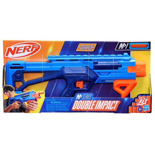 NERF N Series игрушечный бластер Double Impact