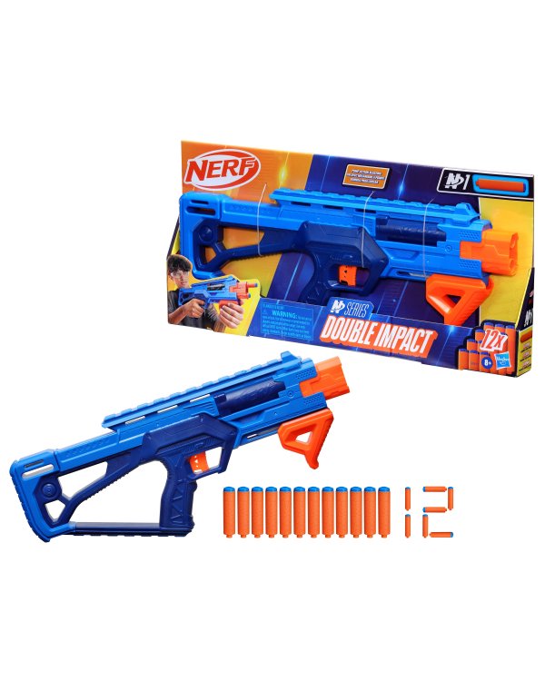 NERF N Series игрушечный бластер Double Impact