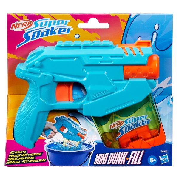 NERF SUPERSOAKER Водный Бластер Mini Dunk Fill NERF SUPERSOAKER Водный Бластер Mini Dunk Fill