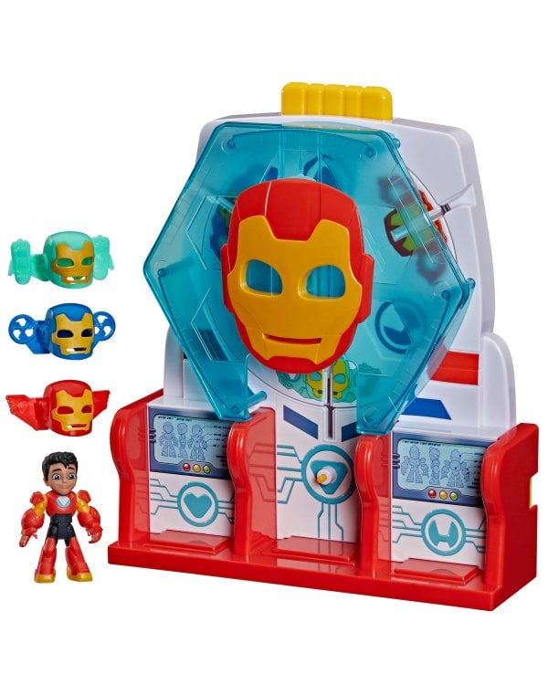 Дополнительное изображение книги «AVENGERS IRON MAN AND HIS AWESOME FRIENDS Игровой набор Зал Брони»