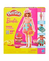 PLAY-DOH BARBIE игровой набор Барби Цветы и бахрома