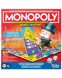 MONOPOLY настольная игра Rakendusega Pangandus/ Banka Lietotne (на эстонском и латышском яз.)