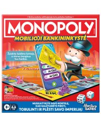 MONOPOLY настольная игра Monopoly Mobilioji Bankininkyste (на литовском яз.)
