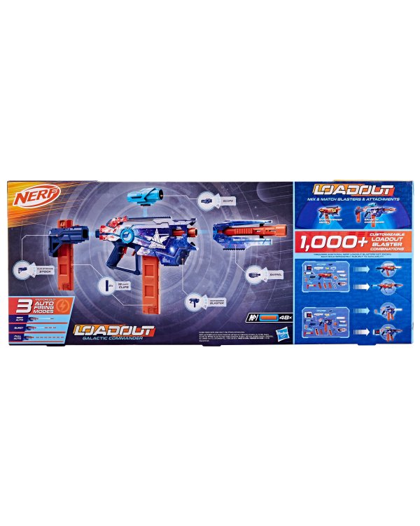 NERF Loadout игрушечный бластер Galactic Commander