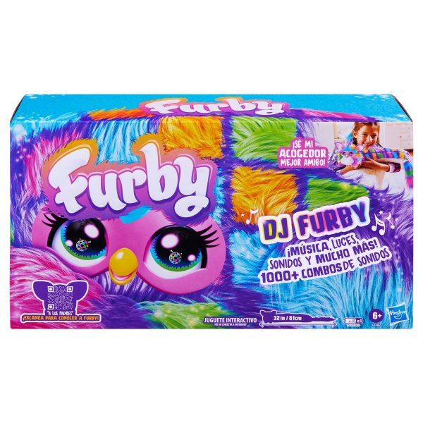 FURBY Интерактивная игрушка Dj Furby Neon Star