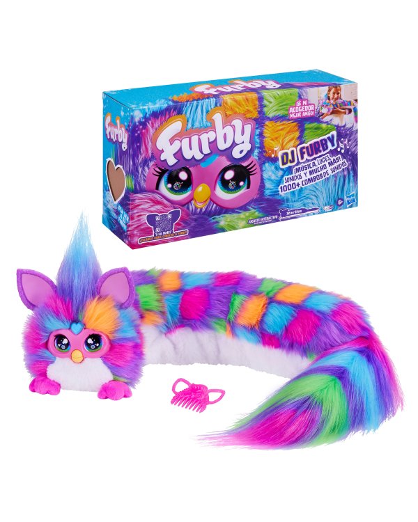 FURBY Интерактивная игрушка Dj Furby Neon Star