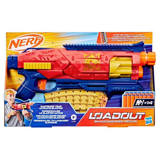 NERF Loadout игрушечный бластер Shadowspeed Recon NERF Loadout игрушечный бластер Shadowspeed Recon