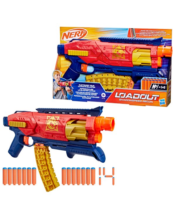 NERF Loadout игрушечный бластер Shadowspeed Recon