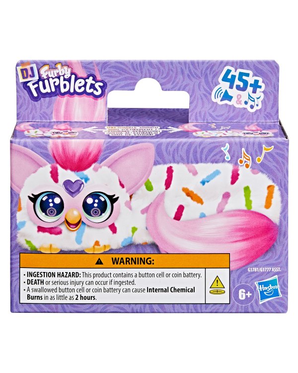 FURBY Интерактивная мягкая игрушка DJ Furblets