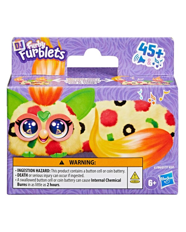 FURBY Интерактивная мягкая игрушка DJ Furblets