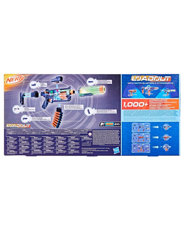 NERF Loadout игрушечный бластер Cyberlight Ghost