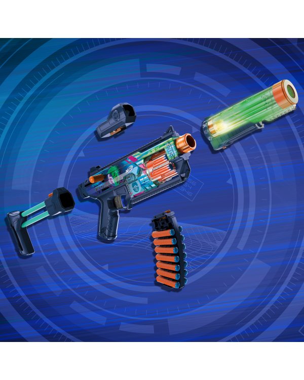 NERF Loadout игрушечный бластер Cyberlight Ghost