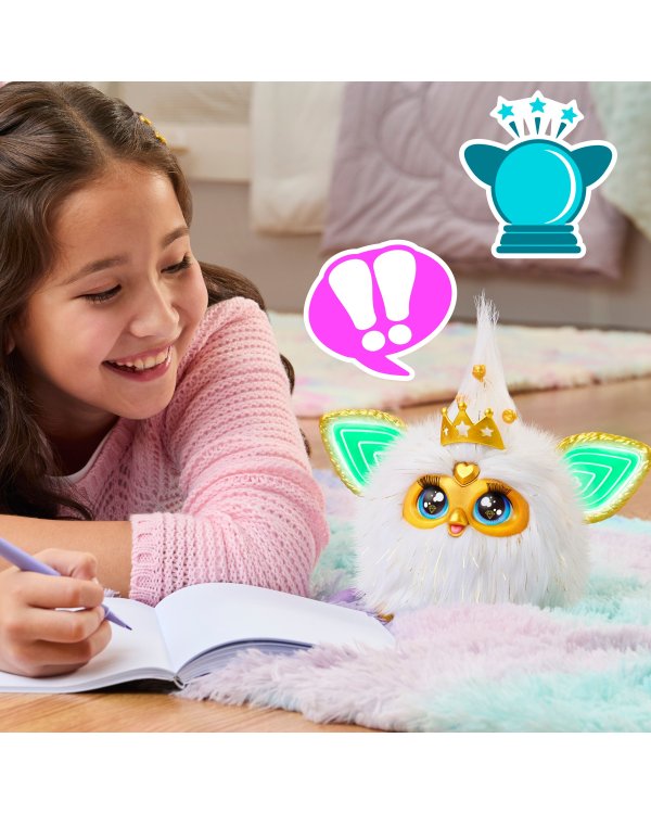 Дополнительное изображение книги «FURBY Интерактивная игрушка Furby Золотой гламур»