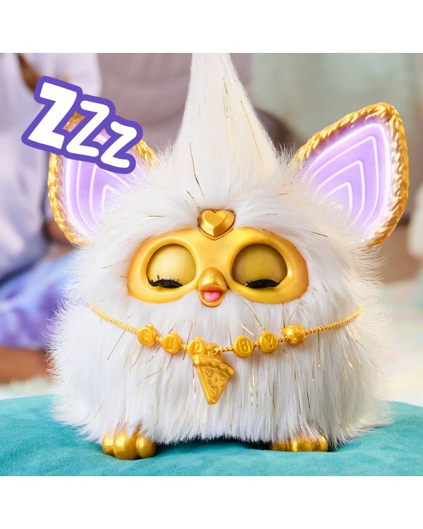 Дополнительное изображение книги «FURBY Интерактивная игрушка Furby Золотой гламур»