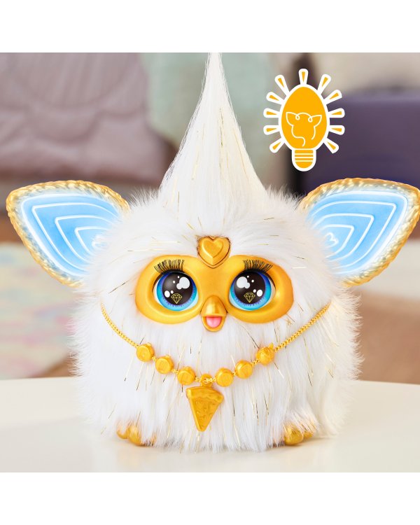 Дополнительное изображение книги «FURBY Интерактивная игрушка Furby Золотой гламур»