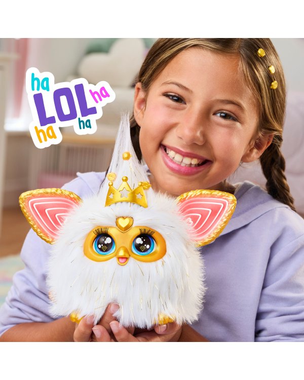 Дополнительное изображение книги «FURBY Интерактивная игрушка Furby Золотой гламур»